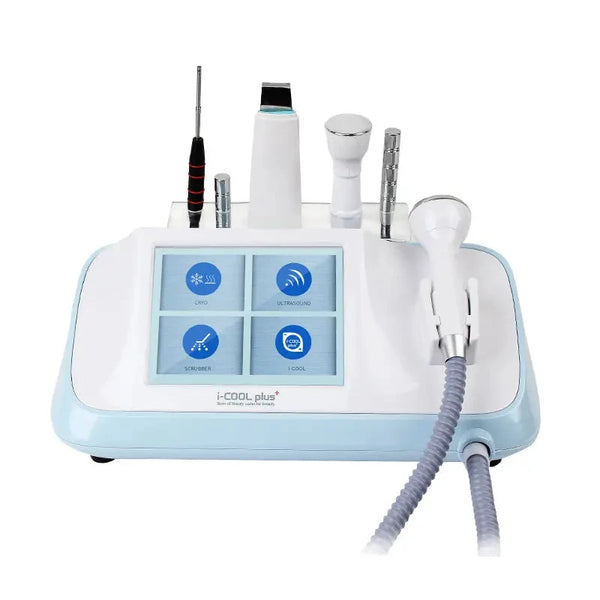 i-COOL plus+ Multifunktionales Mesotherapie-Instrument, Facelifting, Anti-Aging, RF-Mikrodermabrasion, Elektroporation, Maschine zur Faltenentfernung