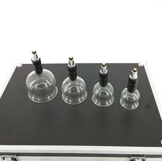 NEW Length Mouth Vacuum Glass Cupping Device Hijama Cups Beauty Glass Cupping 14 Pcs Set