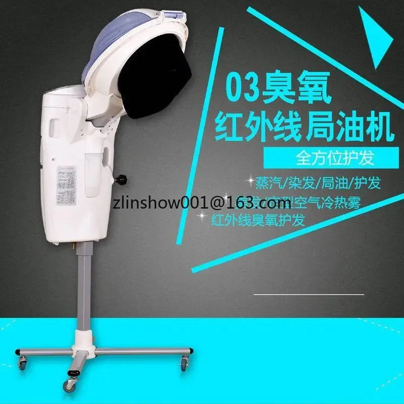 Ny datorversion multifunktionell oljebehandlingsmaskin Active Oxygen Hair Steamer Ozon Machine