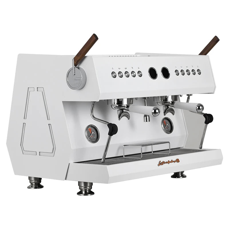 Nova gemilai crm3211 marca de luxo 3 em 1 comercial profissional 2 grupos semiautomática máquina café expresso para lojas