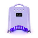 New Product 2023 Nail Supply Love This Diamond Shining Cordless Nail Dryer Machine Portable 78W UV led Nail lamp