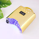New Product 2023 Nail Supply Love This Diamond Shining Cordless Nail Dryer Machine Portable 78W UV led Nail lamp