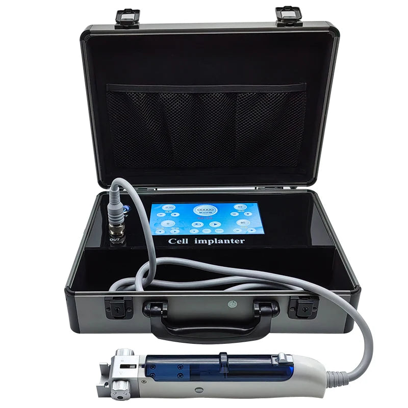 Face Beauty Equipment Cell implanter Skin Mesotherapy Products Skin Whitening Mesotherapy Gun Anti-Aging RF Needling Machine