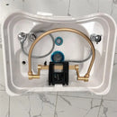 Новейшие мобильные минималистичные кресла для мытья волос парикмахерские кресла для мытья волос с циркуляцией воды Beauty Head Spa Chuveiro Furniture