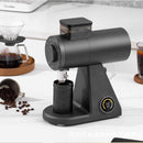 STARSEEKER AK74 Elektrikli Kahve Değirmeni 74 MM Düz Titanyum Çapak Espresso Demlemek Kahve Çekirdeği Öğütücü Hız Ayarı Siyah Beyaz