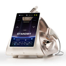 Portátil 3 em 1 tt 12d hifu máquina de levantamento facial dispositivo de endurecimento da pele mptstl rosto emagrecimento máquina anti-envelhecimento com 10 cartuchos