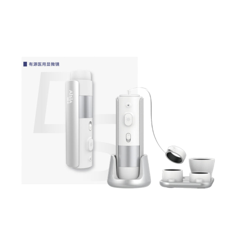 Scanner professionale per capelli e pelle, analizzatore intelligente del cuoio capelluto a 4 sonde per l'analisi dei capelli, 10-200 canali, qualità da salone