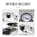 НОВАЯ емкость для отверждения зубных протезов в стоматологической лаборатории, стерилизующая пневматическая емкость для полимеризации с манометром.