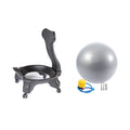 Balance Yoga Ball Chair With Roller, Home Explosion Proof Seat Maternity Fitness Safe Soft Elastic