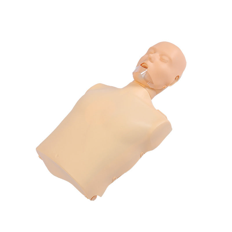 Model Badan Manusia untuk Latihan Simulasi Resusitasi Kardiopulmonari - Manikin Separuh Badan untuk Pernafasan Buatan Latihan Pertolongan Cemas Latihan CPR