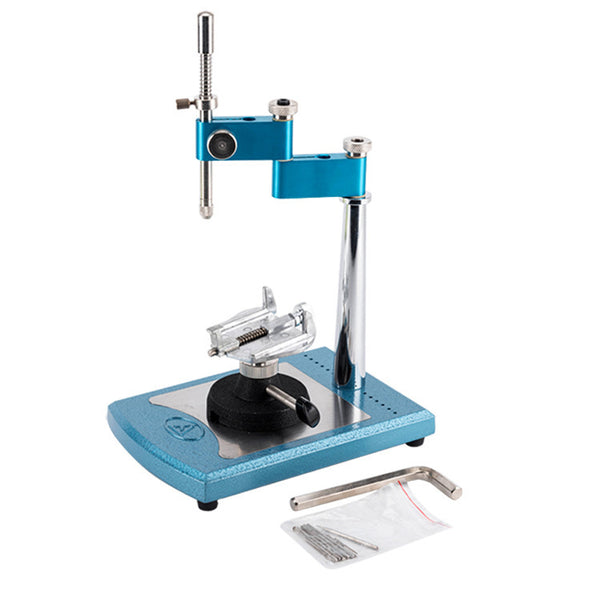 JT10  Portable Dental Lab Equipment Simple Surveyor with 7 pcs Attached Exchangeable Spindles Dental Surveyor