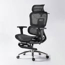 Silla ergonómica para computadora, silla giratoria, asiento de oficina, silla elevadora para juegos, 4D Alpha, con lumbares separados, malla transpirable