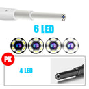 3,9 mm Video Otoscope Camera 1080p Ear Inspect Earwax Camera Digitalt endoskop rengöringsverktyg 4,3 tums skärm HD-skärm