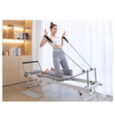 ピラティス コア ベッド フィットネス トレーナー ベージュ 無垢材 アイアン ヨガ ベッド スプリング トラクション ヨガ フィットネス ベッド