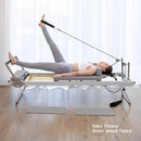 ピラティス コア ベッド フィットネス トレーナー ベージュ 無垢材 アイアン ヨガ ベッド スプリング トラクション ヨガ フィットネス ベッド