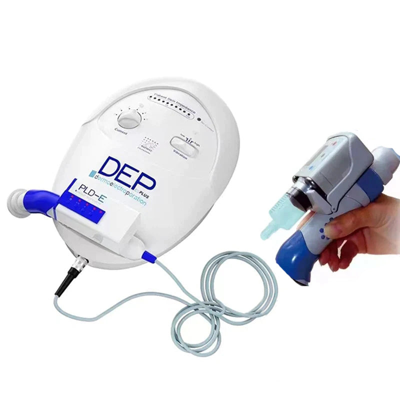 Professionell DEP Water Mesotherapy Injector Hudhydreringsmaskin Injektionspistol Hudlyftande Tighten Whitening Device