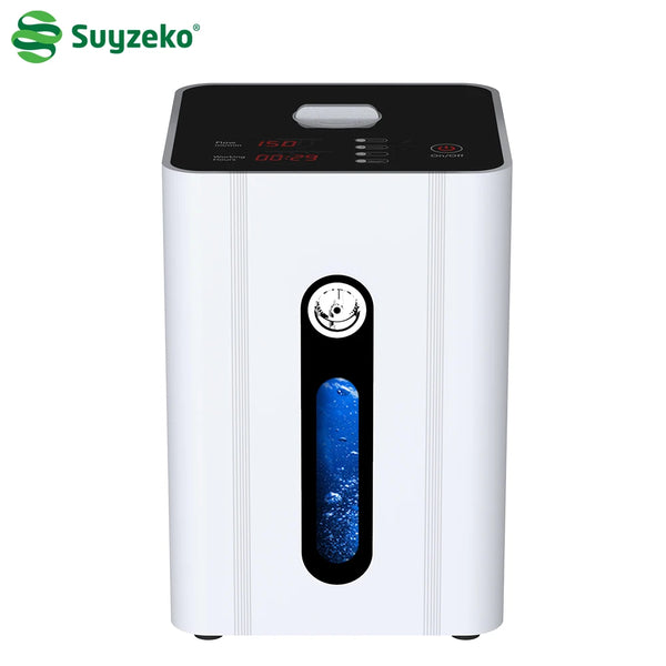 Suyzeko – Machine d'inhalation d'hydrogène de 150ml, générateur d'eau, inhalateur moléculaire H2 pur, dispositif de thérapie, soins à domicile