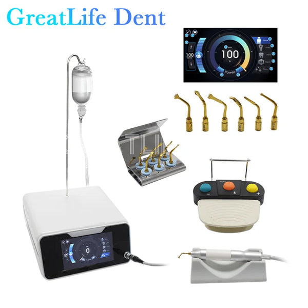 GreatLife Dent Refine AI-Bone II Endo Perio معدات جراحية LED قبضة جراحة سكين العظام LED قاطع العظام بالموجات فوق الصوتية