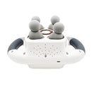 Kıdemli 4 Kafa Masaj Sopa Elektrikli Masaj Servikal Omurga Çok fonksiyonlu Tam vücut Titreşimli Masaj Çekiç Boyun Bel