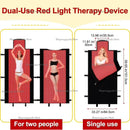 Oreiller de luminothérapie LED rouge 660 nm, infrarouge à courte portée 850 nm, sac de couchage grande taille pour la relaxation