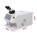 보석 레이저 용접기 80W 납땜 미니 휴대용 파이버 레이저 용접기 금 은 티타늄 반지 목걸이 금속