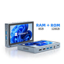 Pro Industrial Windows 11 Tablet Mini PC 5,5 tums pekskärm Minidator Intel J4125 8GB + 128GB +WIFI 6