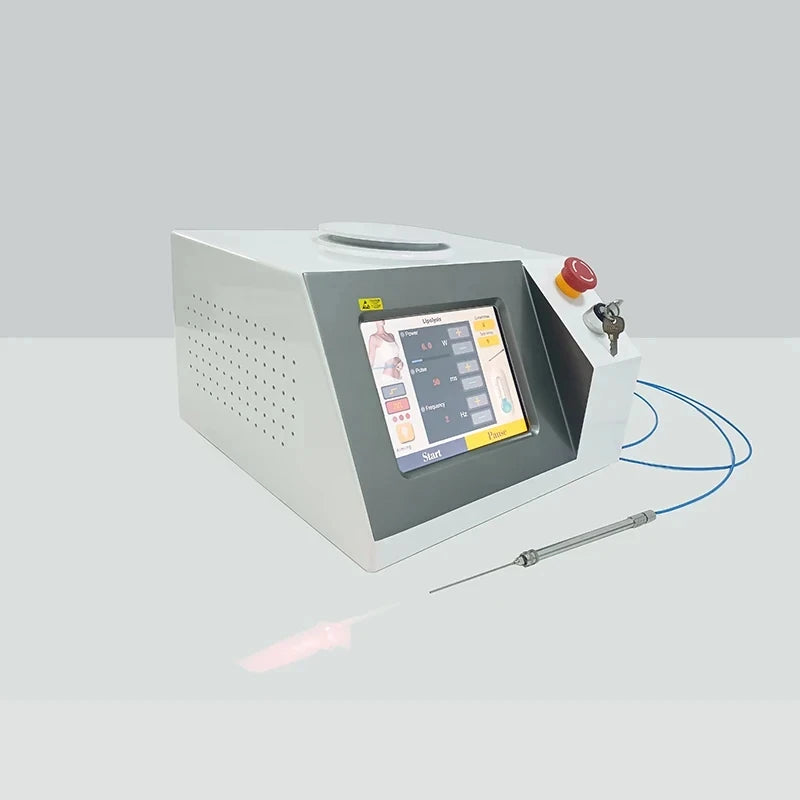 Fibra plástica do laser da cirurgia da lipoaspiração do laser 980nm para a máquina gorda da lipoaspiração de Endolift do laser do diodo da redução da lipólise