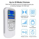 25-Mode Electric Stimulator EMS Acupuncture Muscle Massage Physiotherapy Irritate Pad Dual Channel Electrodes Pulse Body Machine
