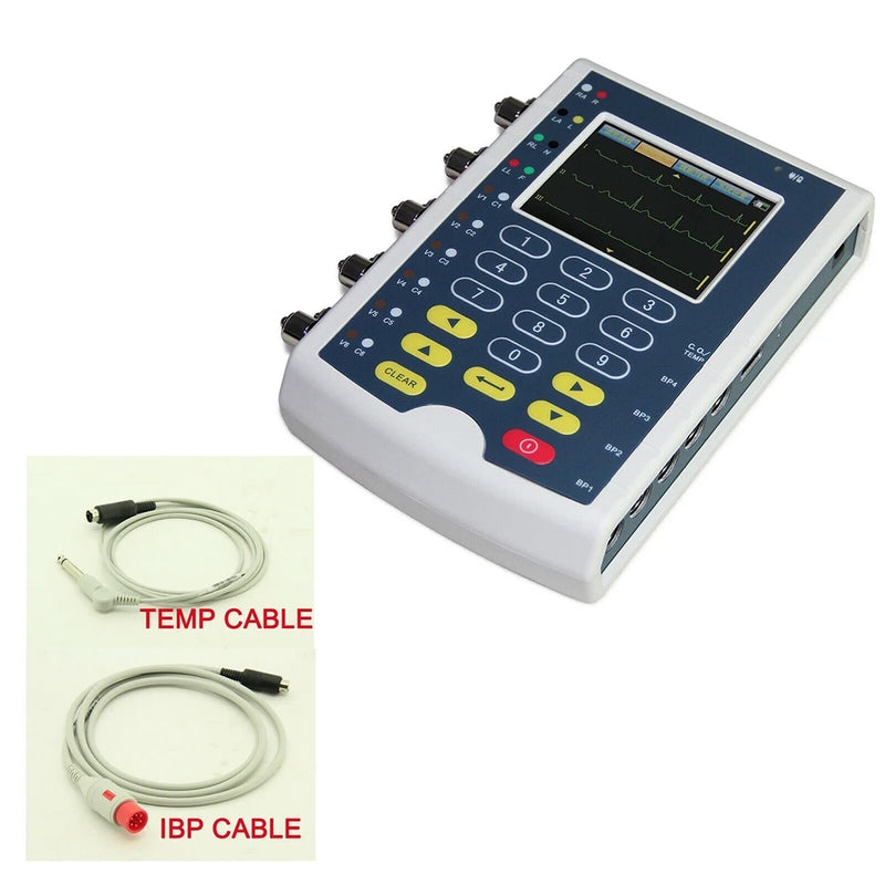 Hordozható Contec Touch MS400 többparaméteres betegszimulátor EKG szimulátor
