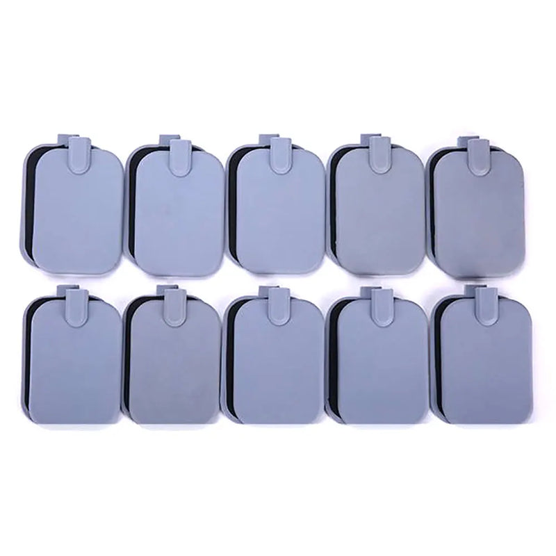 20 almohadillas de electrodos para máquina de pérdida de peso S872, estimulador muscular EMS, electroestimulación con ondas rusas.