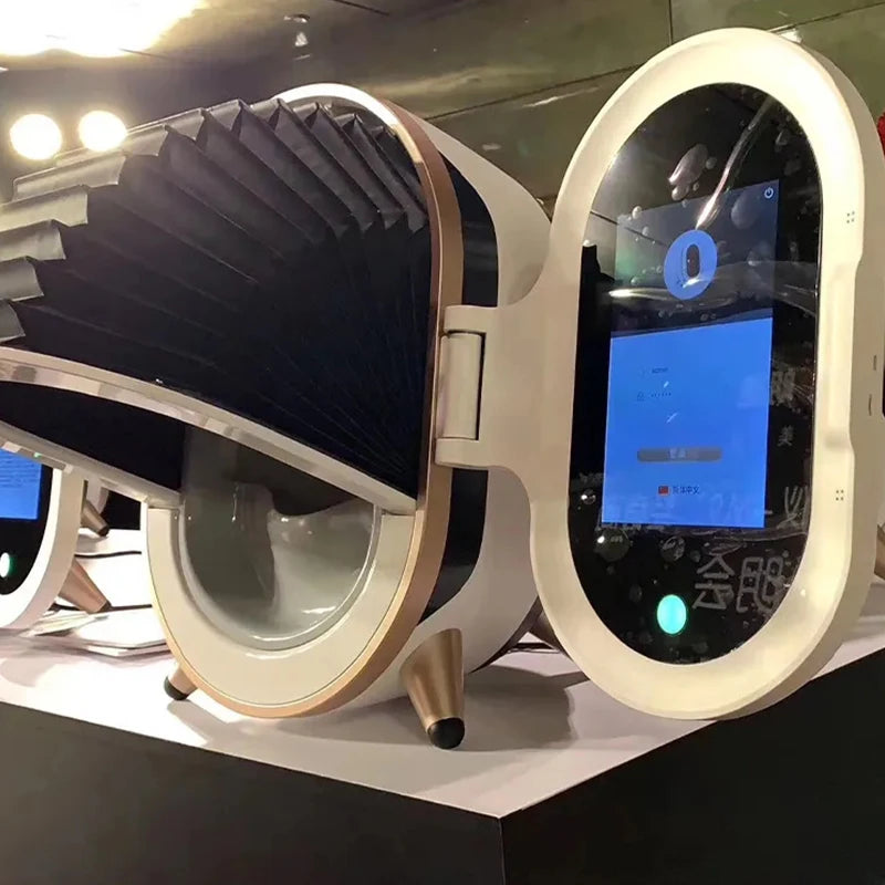 M9 Dermoscope 3D Magic Mirror Penganalisis Kulit Kecantikan Pintar Profesional Penganalisis Kulit Wajah Mesin Pengimbas Peralatan Salun