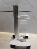 Salon kosmetyczny Wózek do salonu Użyj stojaka na kółkach Aluminiowy stojak Drewniana deska Części urządzeń do Spa