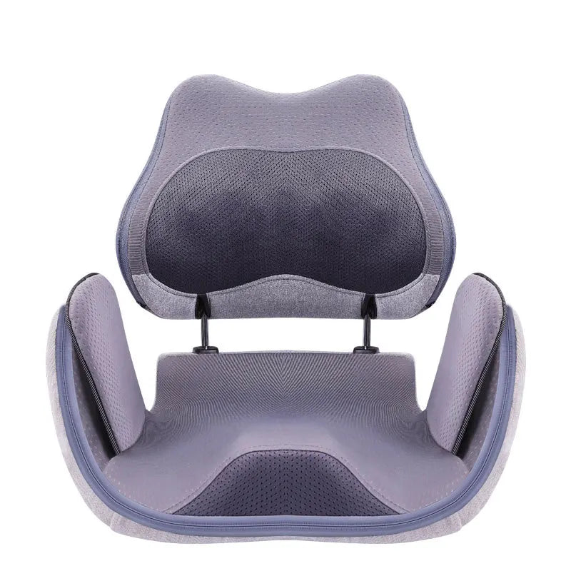 Foldable waist and buttocks integrated massage cushion, kneading waist, heating massage, airbag massage cushion