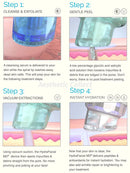 Neswest Professional H2O2 Hydro Aqua Peel Oxygan Jet facciale Hydro Diamond Glow Micro dermoabrasione macchina facciale