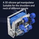 4D SL Airbag Zero Gravity massagestol för hela kroppen Hem 3D Office Elektrisk Benlyft Kontorsstol Massagesoffa