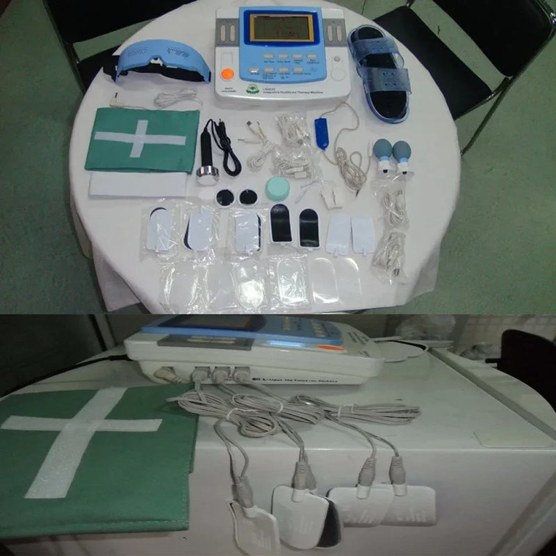 EA-VF29 Лазерная физиотерапия Ультразвуковой артрит Десятки Электрический стимулятор Физиотерапевтический массажер всего тела Ультразвуковой