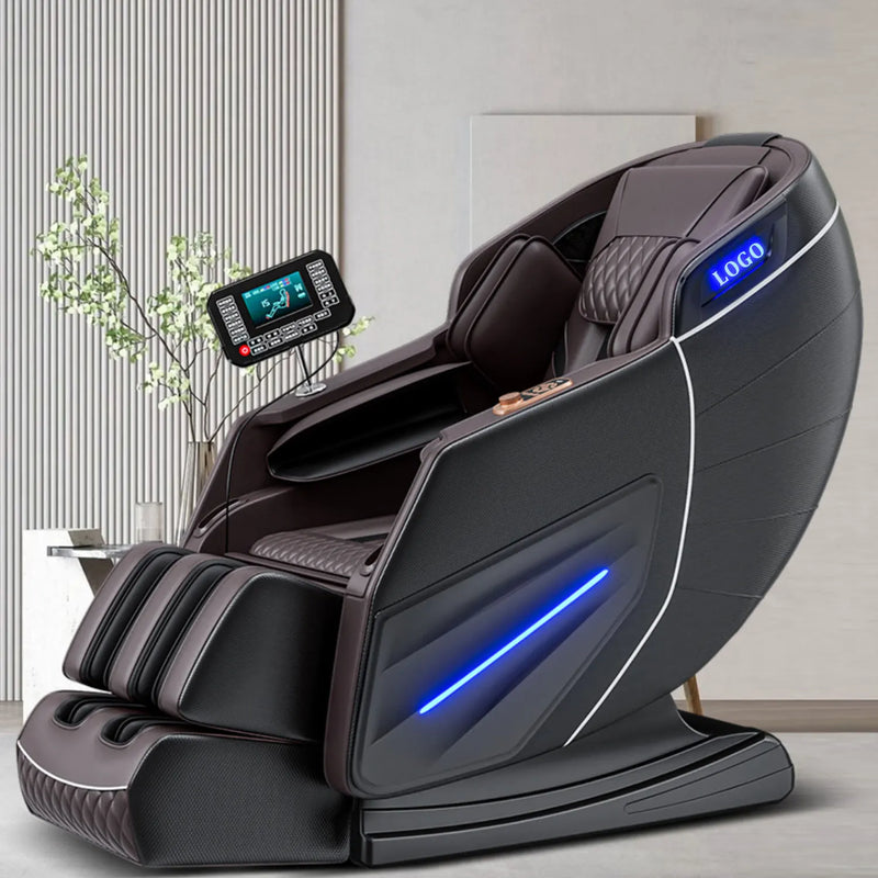 S-L Guide Rail 4D Fully Automatic Zero-gravity Relief Lumbar And Back Fatigue Capsule Luxury Electric Massage Chair