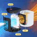 Cerek Ais Berbilang Fungsi Triple Effect Kipas Penyejuk Desktop Kecil Penyejukan Mini Asrama Musim Panas