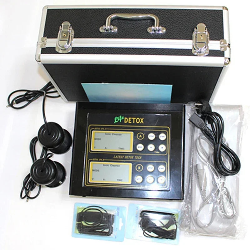Ionic Foot Detox Machine Dual Ionic Detox Foot Spa Machine With LED ...