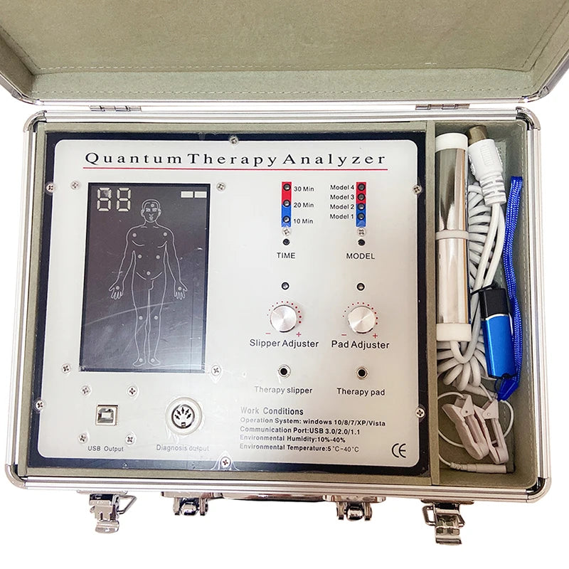 Quantum Resonance Magnetic Analyzer Quantum Body Analyzer met 52 rapporten voor subgezondheidstest Quantum Therapy Analyzer