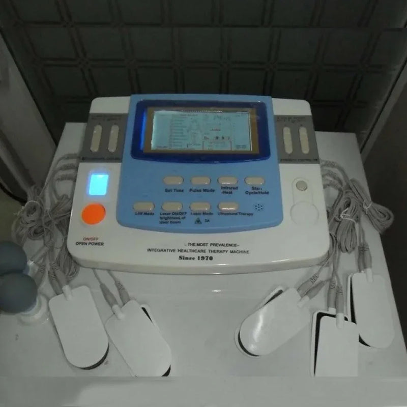 EA-VF29 Laser Fiżjoterapija Artrite Ultrasound Għexieren Stimulatur Elettriku Korp sħiħ Terapija Fiżika Massager Ultrasoniku