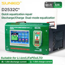 SUNKKO D2532C+ Quick Equalization Repair Discharge/Charge Dual-mode Equalization for Li-ion/LiFePO4/LTO