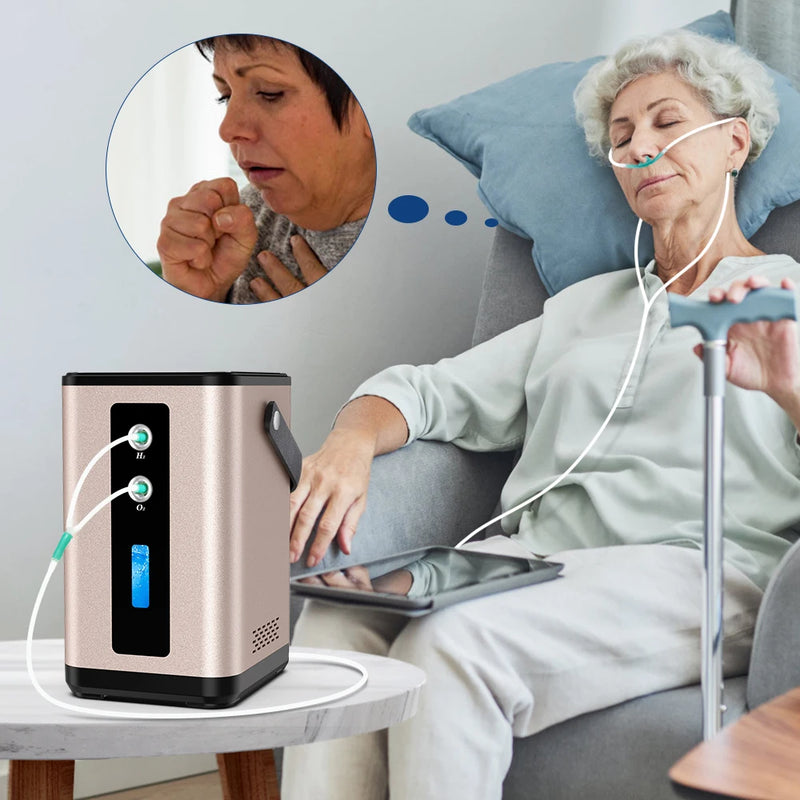 Suyzeko Hydrogen Water Generator Hydrogen Inhalation Machine Ionizer 99 ...