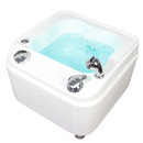 Máquina de terapia para pies, baño de pies, salón de belleza, acrílico, masaje, luz de surf, spa, baño de pies, cuenco de terapia para pies