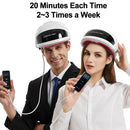 جهاز Lescolton D610 لنمو الشعر، خوذة نمو الشعر بالليزر، قبعة ضوء أحمر ليزر، قبعة علاج تساقط الشعر للرجال والنساء، لاسلكية