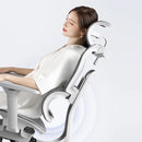 Silla ergonómica para computadora, silla giratoria, asiento de oficina, silla elevadora para juegos, 4D Alpha, con lumbares separados, malla transpirable