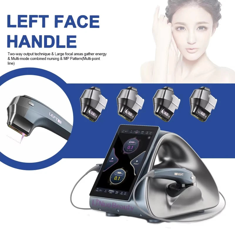 Machine multifonctionnelle de réduction de la cellulite liposonique HIFU 12D MPT anti-âge pour lifting du visage et du corps