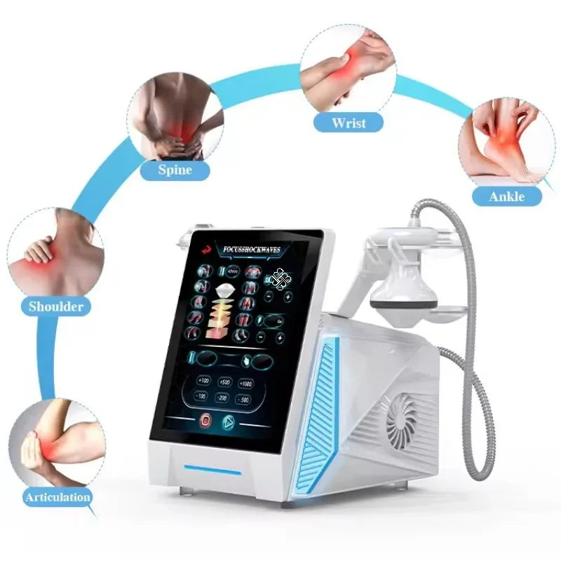 New Advanced Medical Focused Shock Therapy Wave Machine for Effective ...