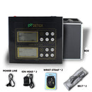 Detoxmachine voor twee gebruikers, ionenreiniging, ionisch detoxvoetbad, Aqua Cell Spa-machine, voetbad, verre infraroodmassage, detoxvoetbad