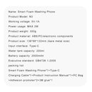 Új automatikus szappanadagoló falra szerelhető szenzoros szappanadagoló Intelligens infravörös habszappan adagoló NightLight-val a fürdőszobába